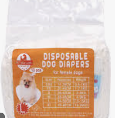 Pet Diaper Female Pack Size Small